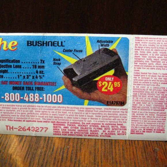 🎵 Mariah Carey 2000 Rainbow Concert Tour Ticket Stub - Picture 4 of 4